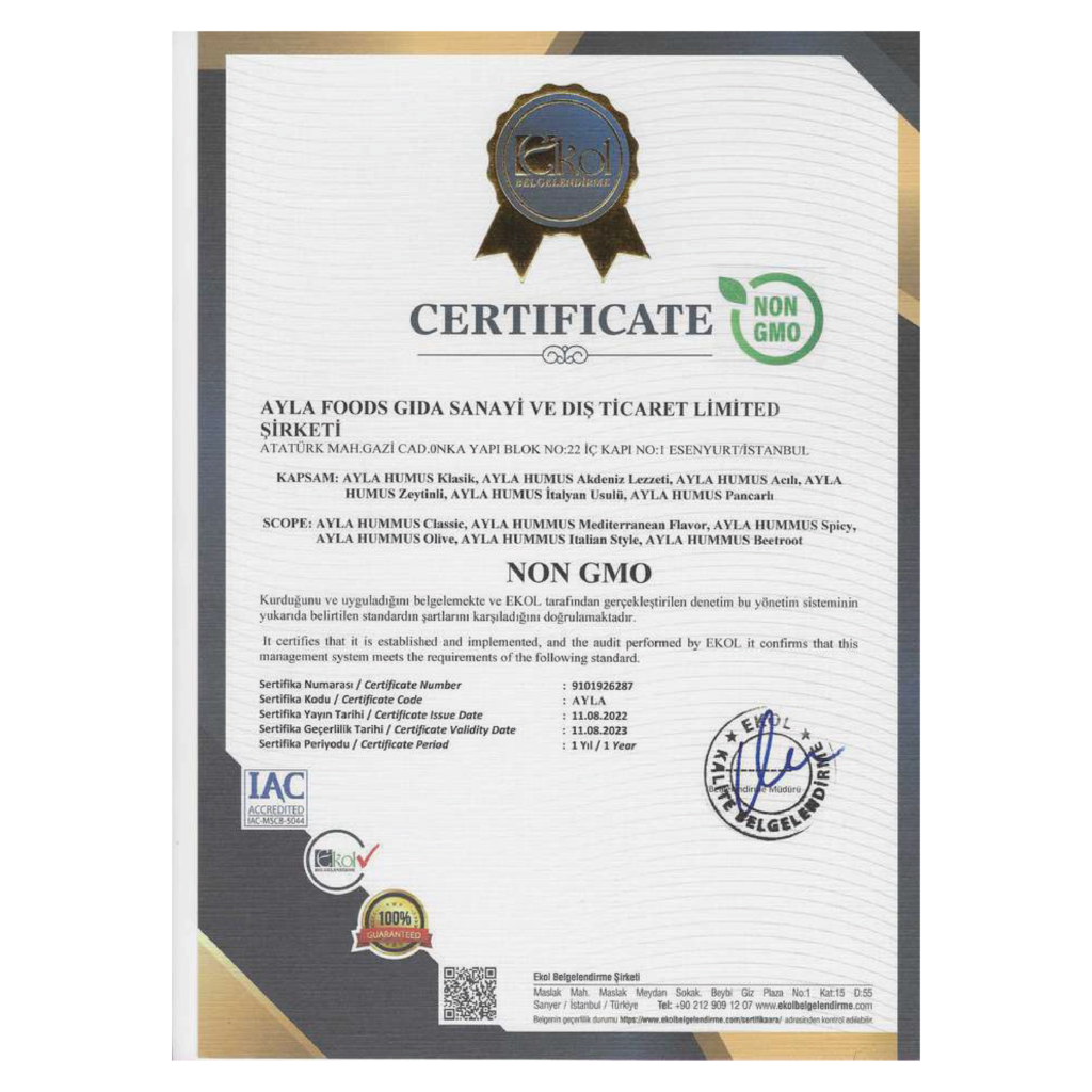 Aila Products_Certification 3